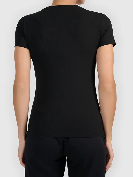 4F 4F T-shirt 4FWMM00TTSHF3306-20S Nero Authentic Slim Fit