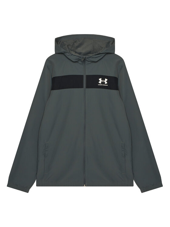 Under Armour Under Armour Prehodna jakna UA SPORTSTYLE WINDBREAKER 1370183 Siva Regular Fit