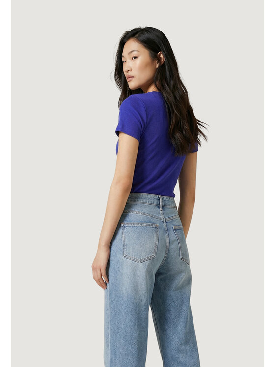 Calvin Klein Jeans Calvin Klein Jeans T-Shirt MONOGRAM BABY TEE Μπλε Casual Fit