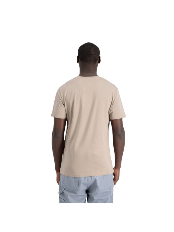 Alpha Industries Alpha Industries T-Shirt AI.146510-679-L Beżowy Regular Fit