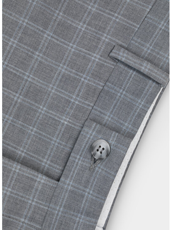 Pako Lorente Pako Lorente Spodnie garniturowe P22SF-6G-008 Szary Slim Fit