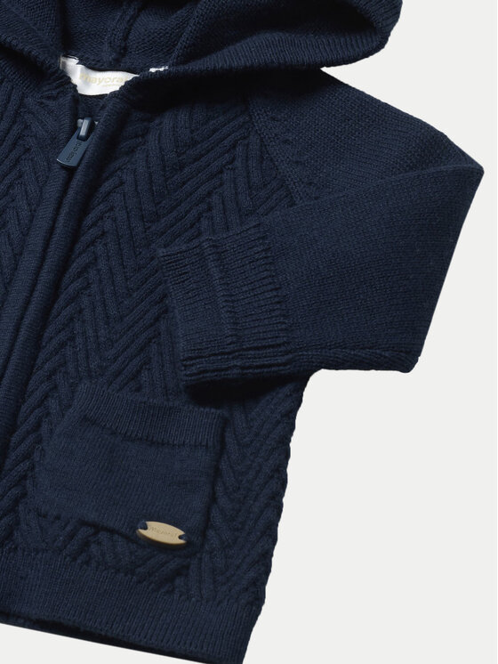 Mayoral Mayoral Sweter 2309 Granatowy Regular Fit