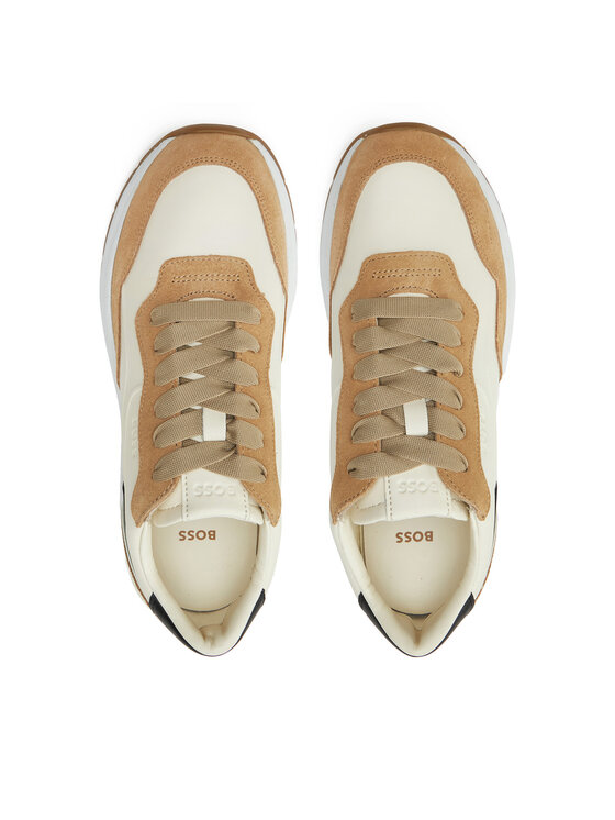 BOSS BOSS Сникърси Skylar 50536403 Бежов
