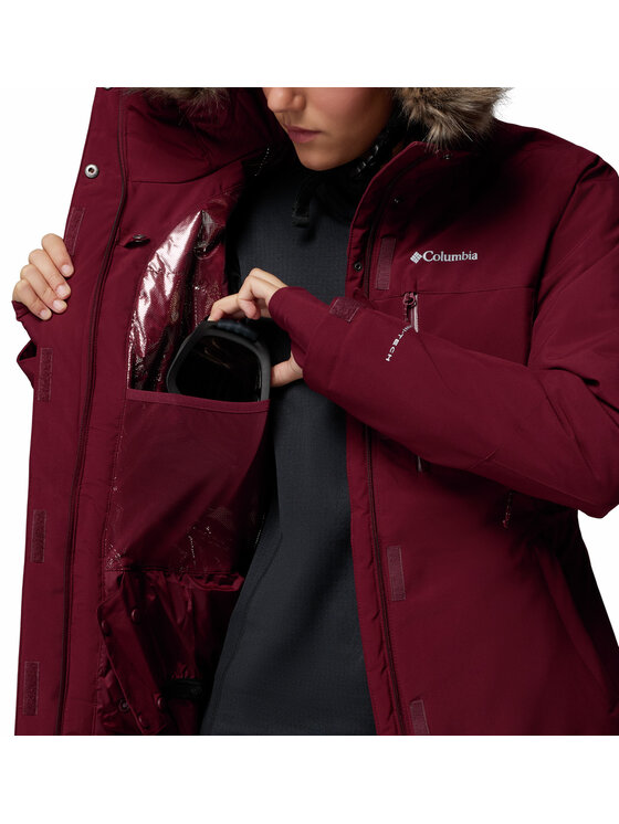 Columbia Columbia Kurtka narciarska 208583 Czerwony Regular Fit