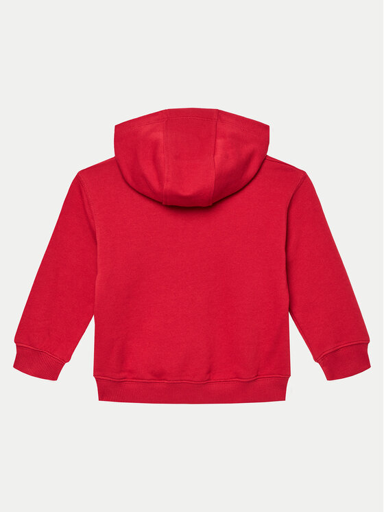 United Colors Of Benetton United Colors Of Benetton Bluza 3J68G200Q Czerwony Regular Fit