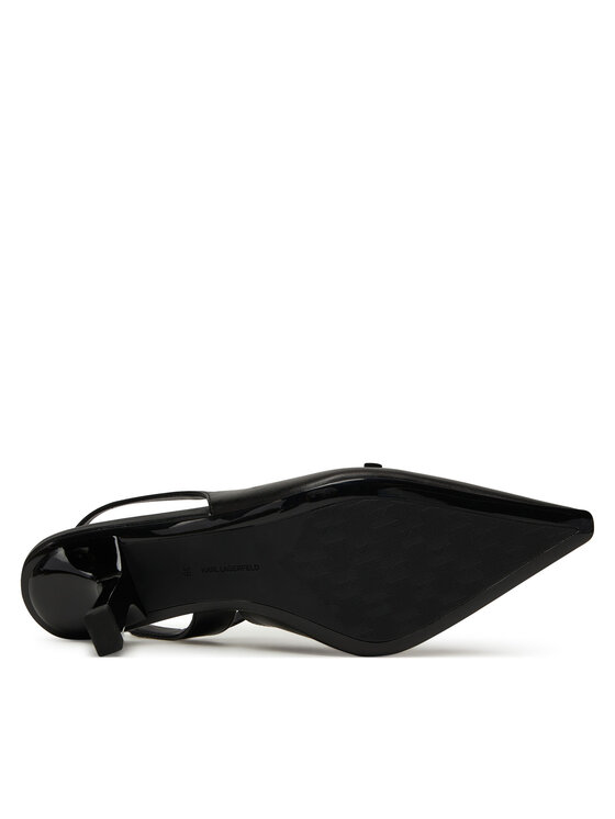 KARL LAGERFELD Sandały KL33623 Czarny Modivo pl