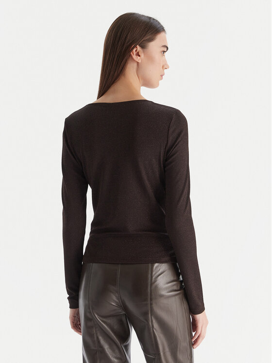 Vero Moda Vero Moda Blúz Kanva 10336088 Barna Regular Fit