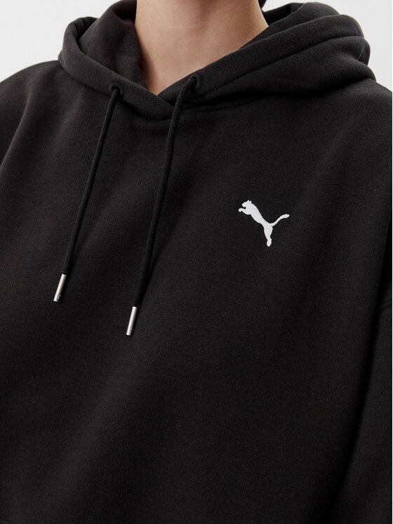Puma Puma Μπλούζα Ess 629746 Μαύρο Relaxed Fit