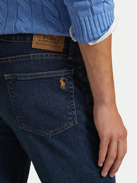 Polo Ralph Lauren Polo Ralph Lauren Traperice 710982150001 Plava Slim Fit