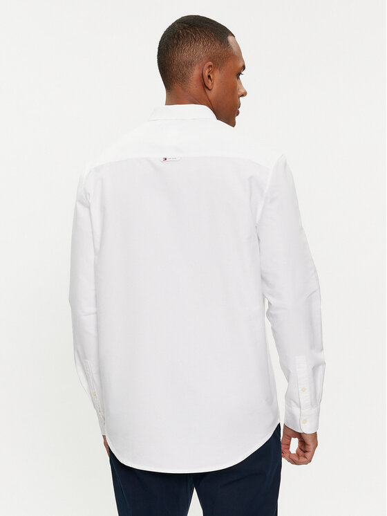 Tommy Jeans Tommy Jeans Camicia Entry DM0DM19134 Bianco Regular Fit