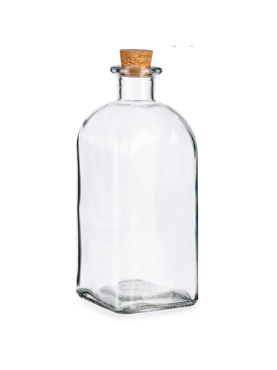 MIAhome MIAhome Butelka z korkiem 1000 ml BOTELO Przezroczysty