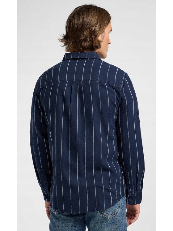 Lee Lee Koszula Mercantile Shirt Niebieski Relaxed Fit