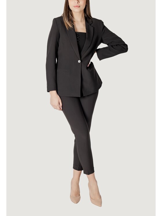 ICHI ICHI Μπουφάν γυναικείο IHLEXI BL6 Μαύρο To Fit