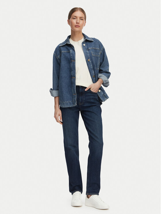 Calvin Klein Jeans Calvin Klein Jeans Teksad Thompson LV047D842G Tumesinine Mom Fit