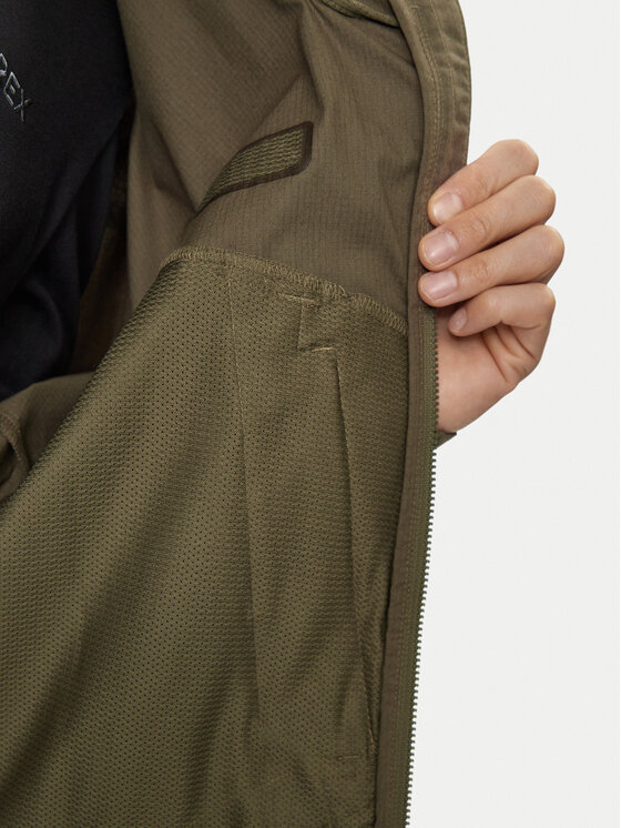 adidas adidas Jakna protiv vjetra Terrex Xploric IN4630 Zelena Regular Fit