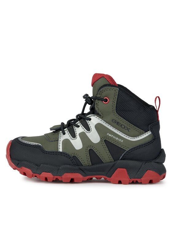 Geox Geox Sneakersy J Magnetar Boy B Abx J263ZA 0CEFU C3267 S Kaki
