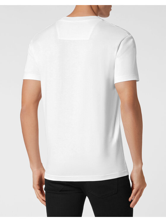 PHILIPP PLEIN PHILIPP PLEIN T-Shirt 15299 Biały Regular Fit