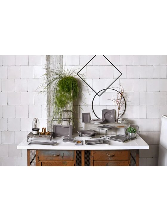 Villeroy & Boch Villeroy & Boch Talerz głęboki Villeroy & Boch NewWave Stone Szary