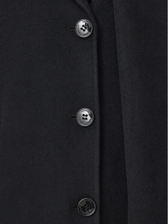 MICHAEL Michael Kors MICHAEL Michael Kors Vlnený kabát 77A7146M22 Čierna Regular Fit