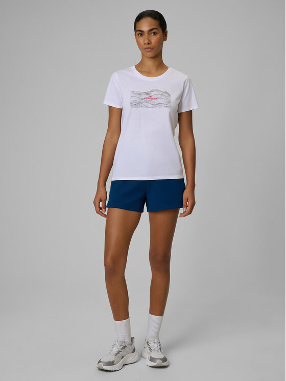 4F 4F T-Shirt TREKKING Biały Regular Fit