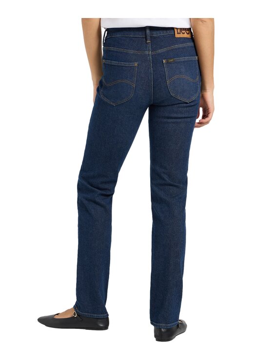 Lee Lee Jeansy 112373408 Niebieski Regular Fit