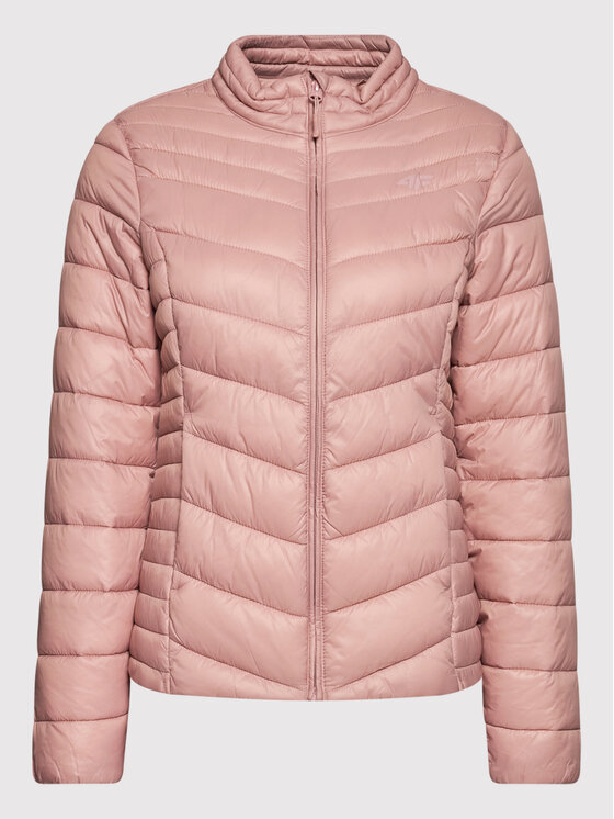 4F 4F Kurtka przejściowa H4Z21-KUDP002 Różowy Slim Fit