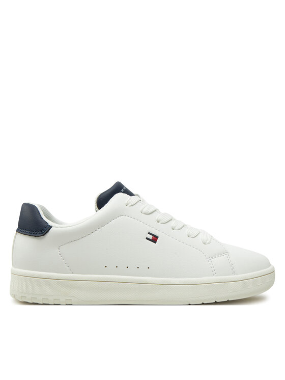 Sneakers Tommy Hilfiger Low Cut Lace-Up Sneaker T3X9-33848-1355 S Alb