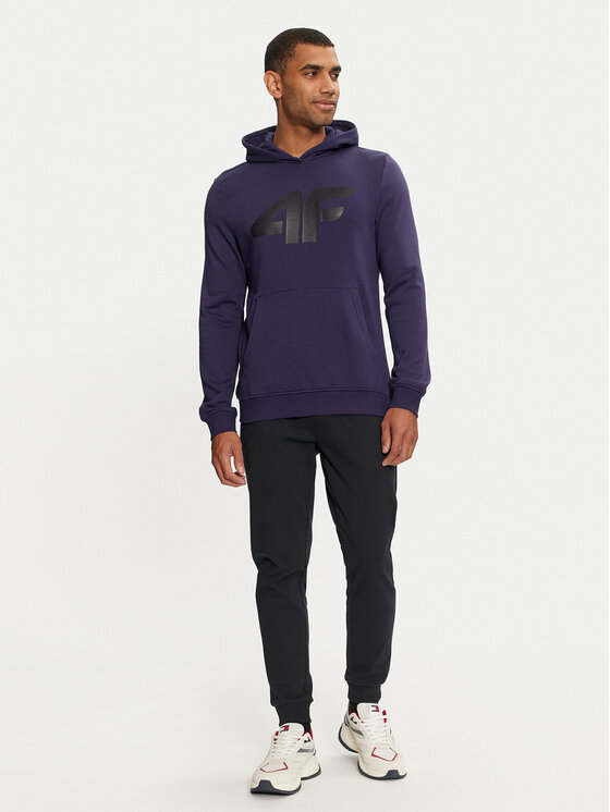 4F 4F Pulóver 4FWMM00TSWSM1464 Sötétkék Regular Fit