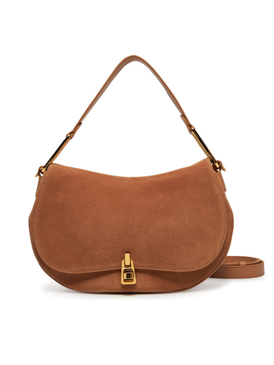 Geantă Coccinelle PQS Magie Suede Bim E1 PQS 18 03 01 Maro