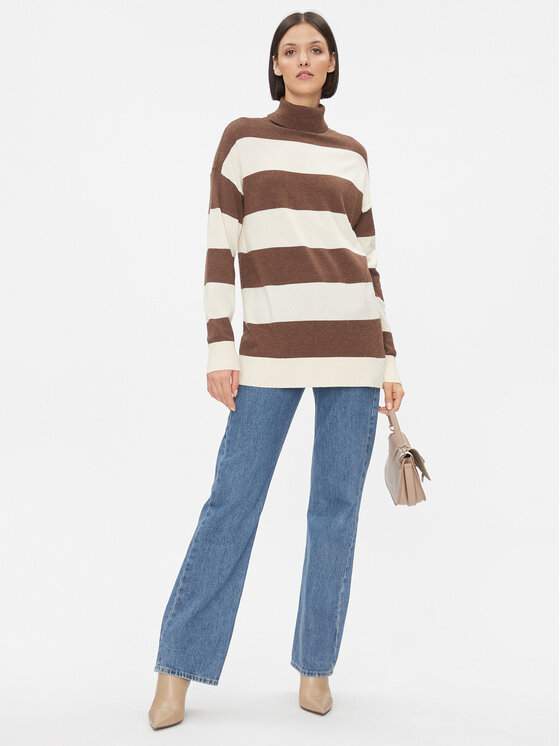 ONLY ONLY Поло 15294128 Кафяв Regular Fit