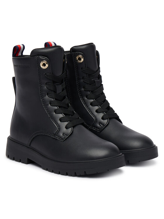 Tommy Hilfiger Tommy Hilfiger Schnürschuhe T3A5-35157-1355 M Schwarz