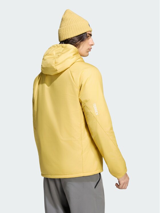 adidas adidas Kurtka outdoor 168315 Żółty Regular Fit