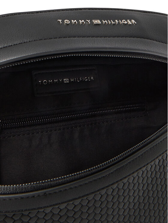 Tommy Hilfiger Tommy Hilfiger Чанта за кръст Th Woven Bum Bag AM0AM13634 Черен