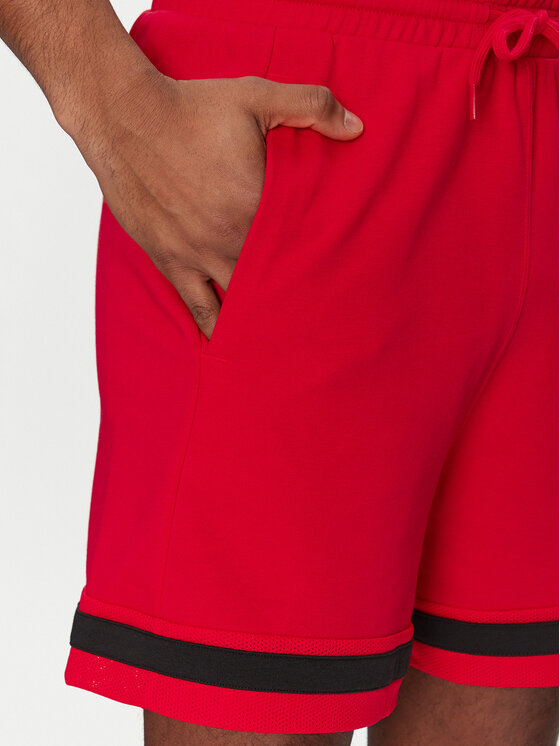 adidas adidas Sportske kratke hlače Seasonal Essentials Sport JD8089 Crvena Regular Fit