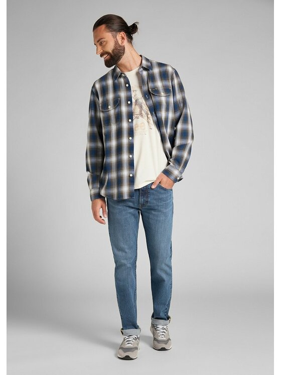 Lee Lee Jeans RIDER Blu Slim Fit