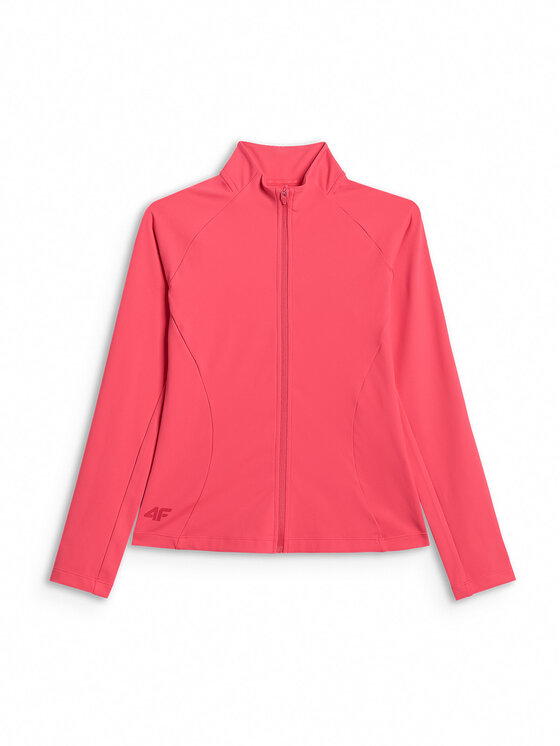 4F 4F Bluza ACTIVE BY NATURE Koralowy Slim Fit
