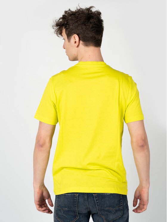 Diesel Diesel T-shirt A11184-RGRAI-5JE Giallo Regular Fit