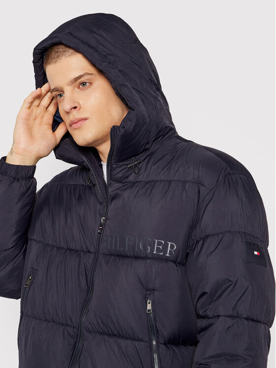 Tommy Hilfiger Tommy Hilfiger Žieminė striukė High Loft MW0MW19657 Tamsiai mėlyna Regular Fit