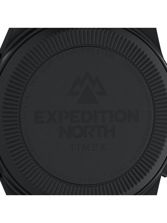 Timex Timex Годинник Tide-Temp-Compass 43mm Eco-Friendly Strap TW2V21800 Чорний