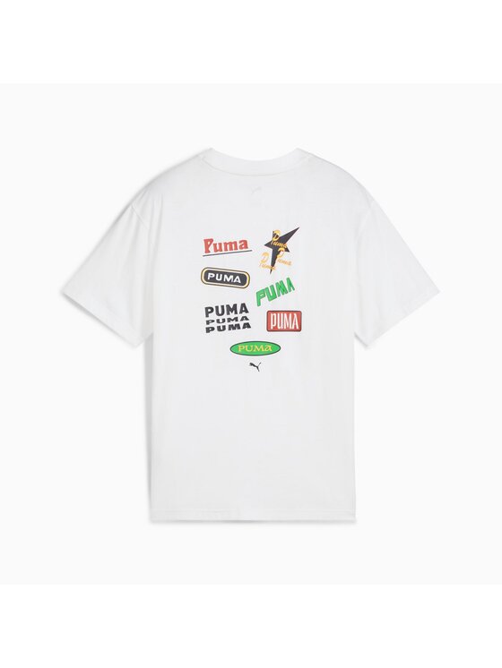 Puma Puma T-Shirt 630843 Biały Regular Fit