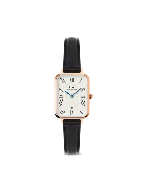 Daniel Wellington Daniel Wellington Hodinky Quadro Sterling Roman Numerals DW00100862 Čierna