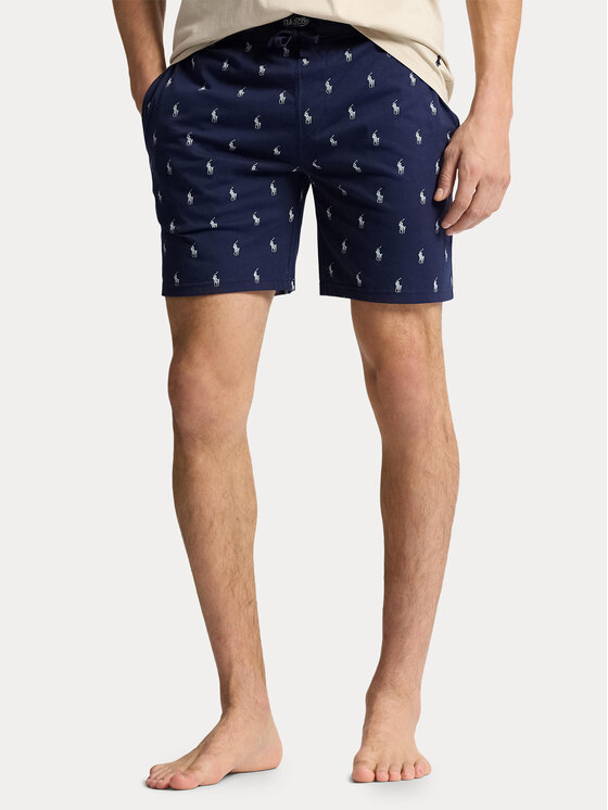 Polo Ralph Lauren Polo Ralph Lauren Rövid pizsama nadrág 714965505004 Sötétkék Slim Fit