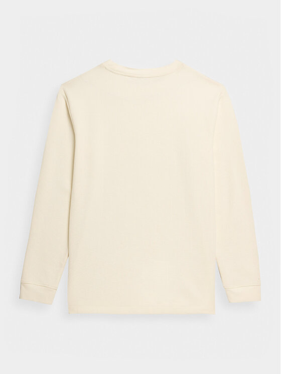 Outhorn Outhorn Longsleeve OTHAW23TLONM183 Εκρού Regular Fit