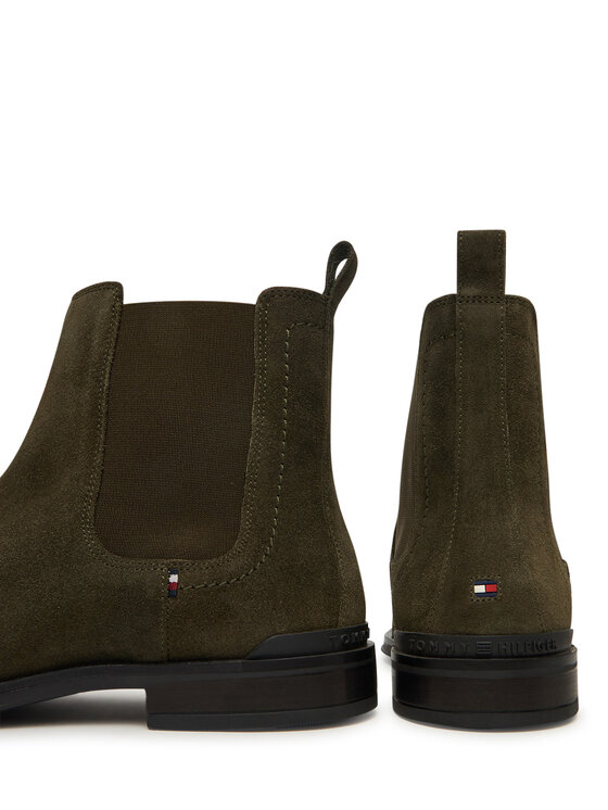 Tommy Hilfiger Tommy Hilfiger Bokacsizma Corporate FM0FM05580 Khaki
