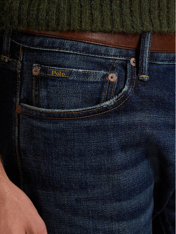 Polo Ralph Lauren Polo Ralph Lauren Traperice 710843024001 Tamnoplava Slim Fit