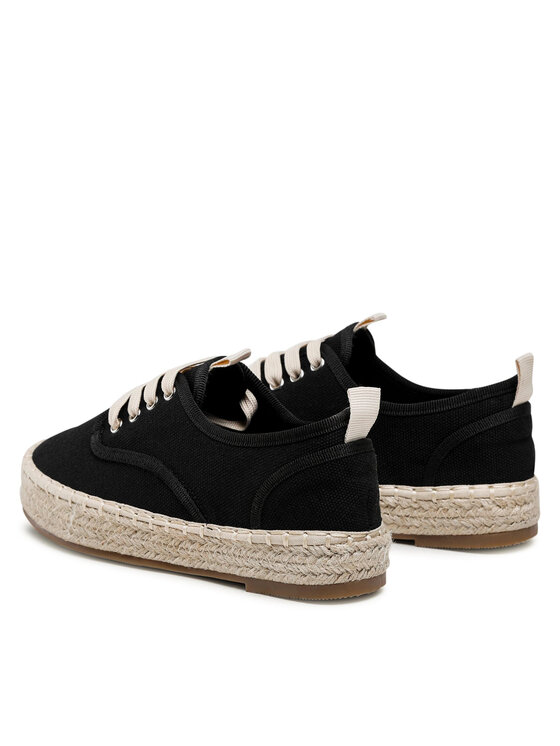 DeeZee DeeZee Espadryle CSK1576-03 Czarny