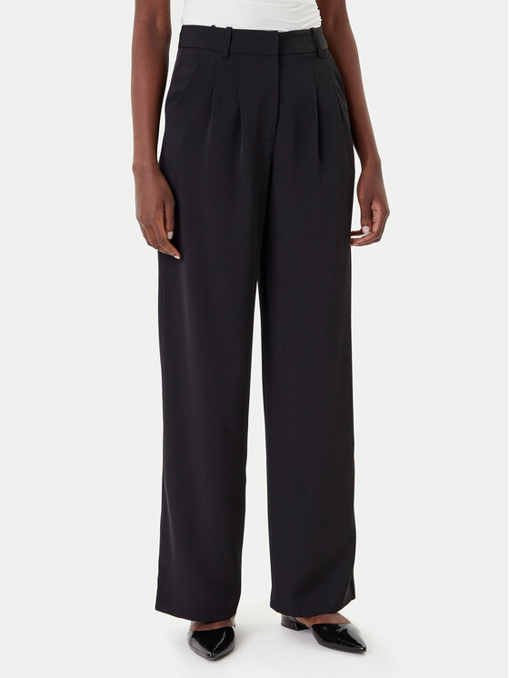 French Connection French Connection Hlače 74RZA Crna Regular Fit