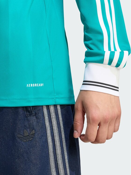 adidas adidas Koszulka techniczna Liverpool FC 25/26 Long Sleeve Third Jersey Zielony Slim Fit
