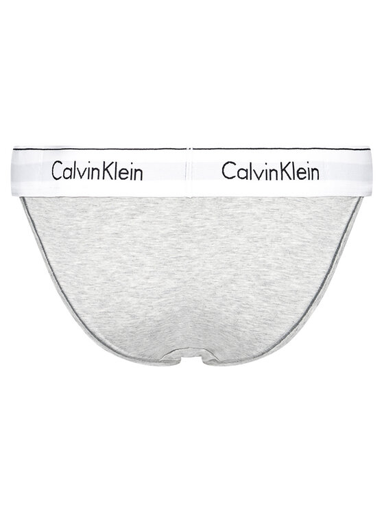 Calvin Klein Underwear Calvin Klein Underwear Chilot clasic Tanga 000QF4977A Gri