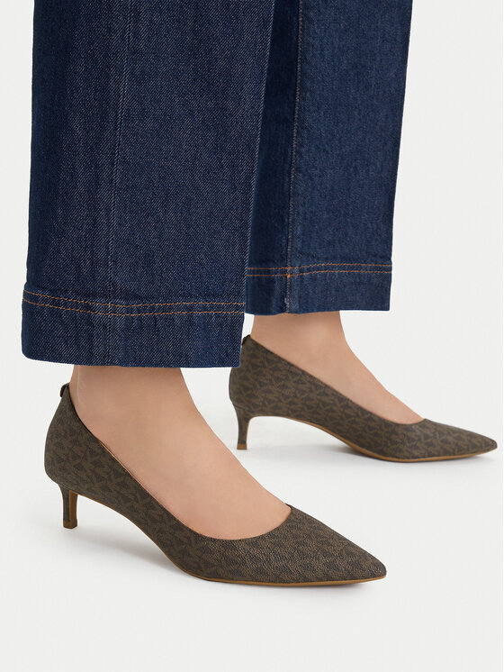 MICHAEL Michael Kors MICHAEL Michael Kors Bateliai Alina Flex Kitten Pump 40R3ALMP1B Ruda